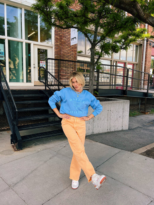 Mali-boo Babe Pullover// Blue